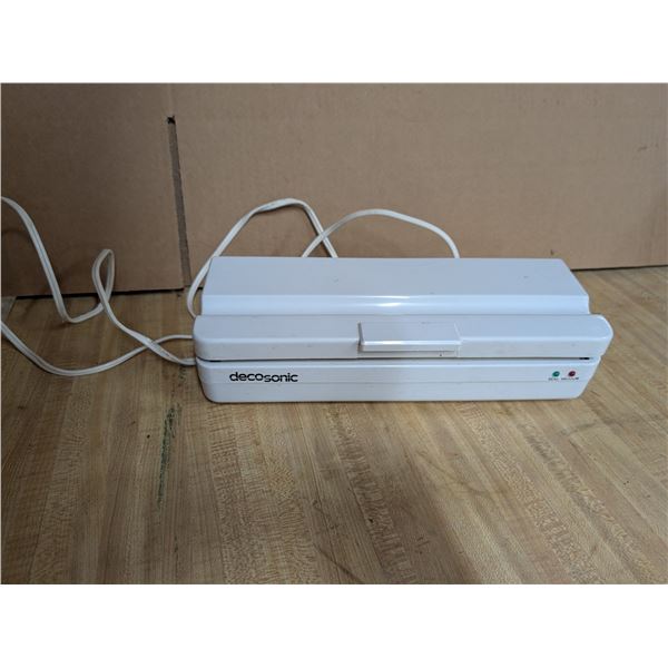DecoSonic Vacuum Sealer (Works)
