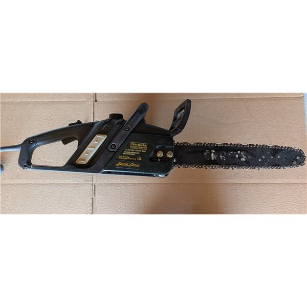 Vintage Electric Special edition Craftsman 16" Chain Saw (Works)