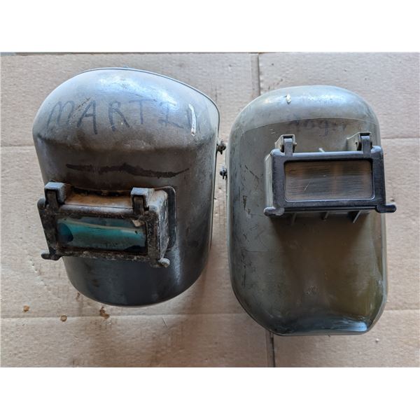(2) Welding Masks (Fibre Metal Verified)