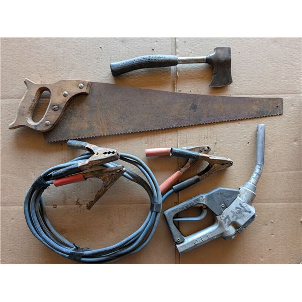lot of Misc. tools (Saw, Hatchet, and etc.)