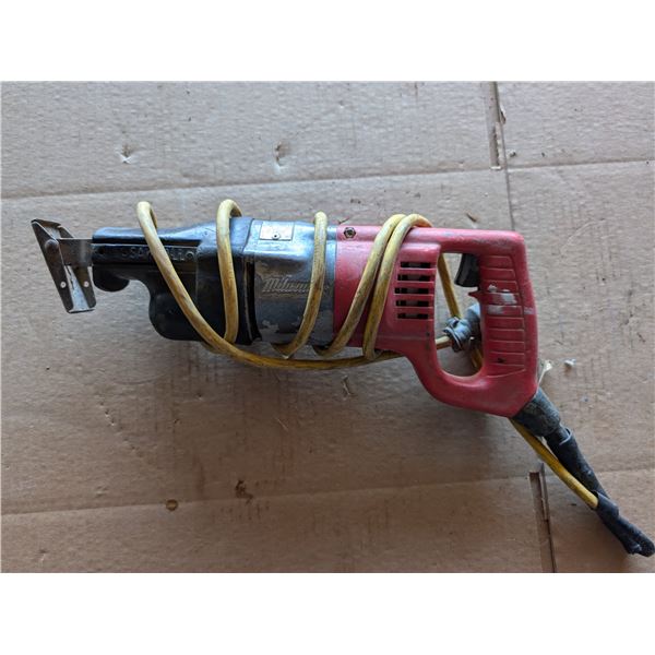 Milwaukee Sawzall Heavy Duty (not tested)