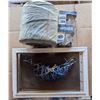 Image 1 : Dog Door 20"x13", Spool of Wire, Dog Cord, and etc.