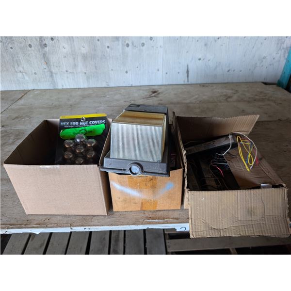 (3) Boxes of Misc. Tools Items as Shown