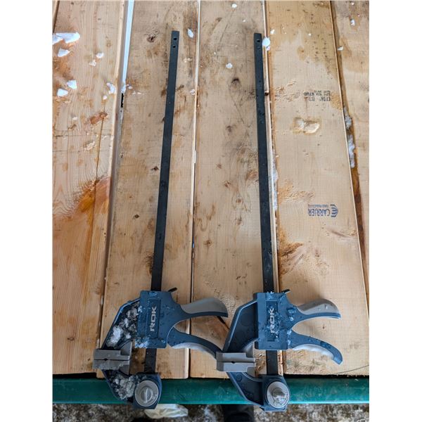 (2) 26" ROKI Clamps