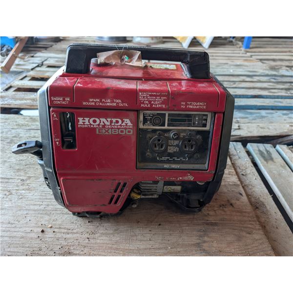 Honda Portable Generator EX800 120V/60HZ (Works)