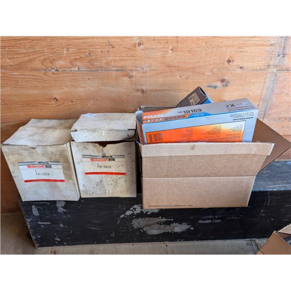 Lot Misc. Automotive Parts/ Filters as Shown