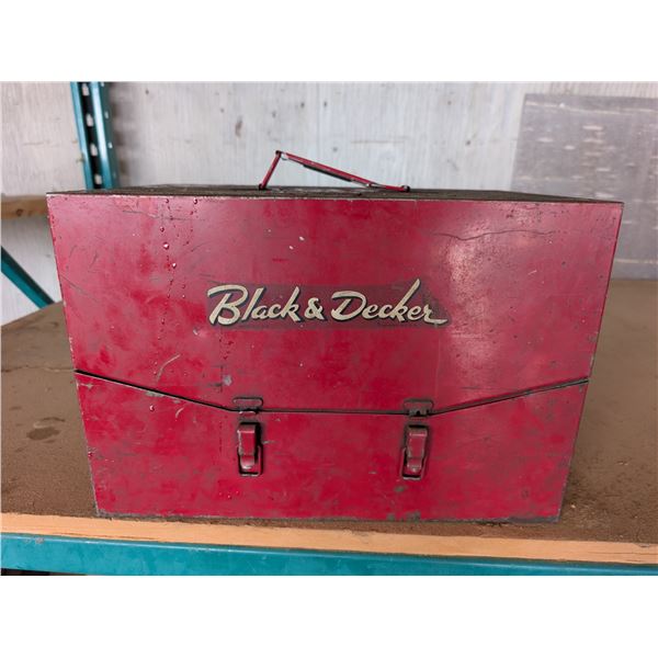 Vintage Black and Decker Vibro Centric Tool Kit