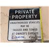 Image 1 : 24"x24" Private Property Sign