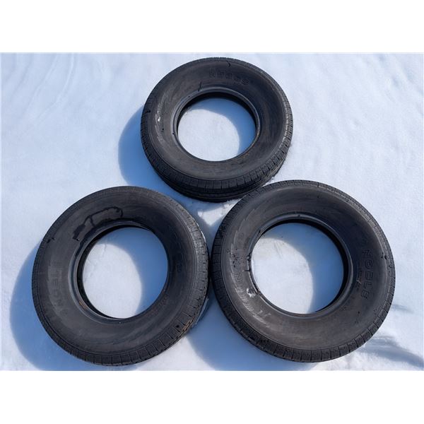 (3) Noble NB809 ST225/75 R15 Tires