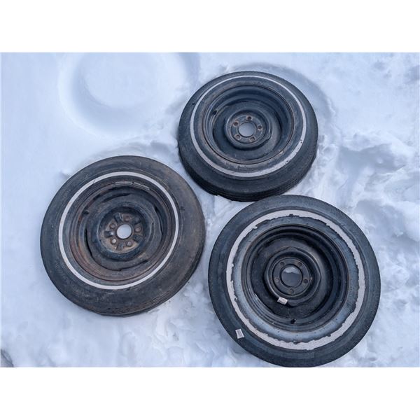 (2) Silvertown C78-14 Tires and Firestone B15-15