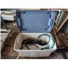 Image 2 : Storage Tub full of Misc. Tool Items (33"x23"x17")
