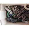 Image 4 : Storage Tub full of Misc. Tool Items (33"x23"x17")