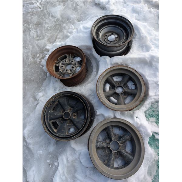 Lot of Variety Rims As Shown