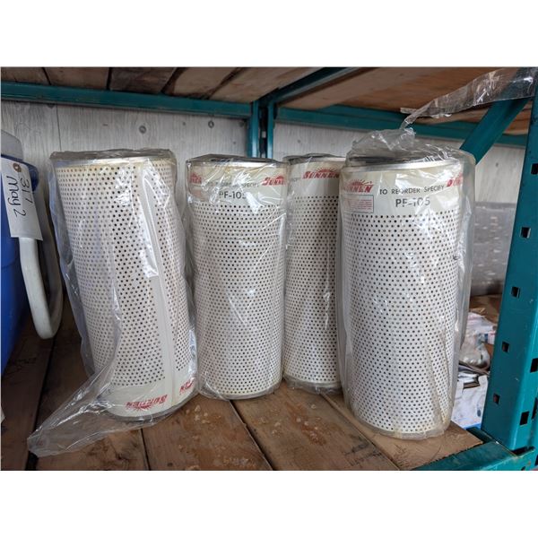(4) Sealed Sunnen PF-105 Filters