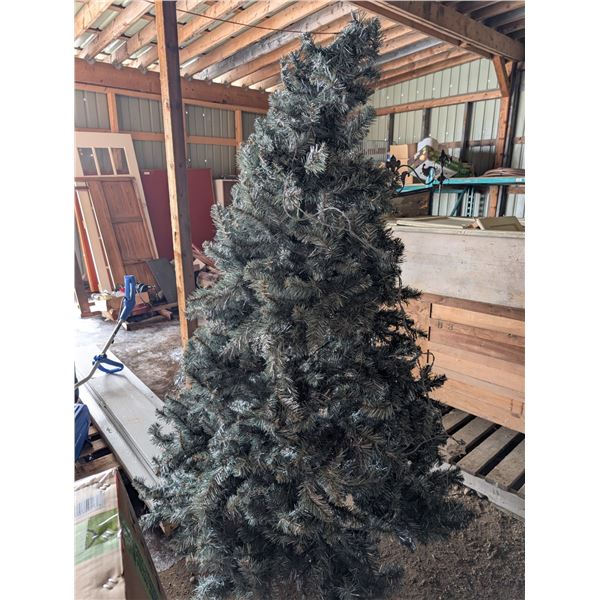 Christmas Tree (3 Separate Parts, Damaged Cords) 78" H