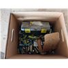 Image 1 : Box of Misc. tools parts and etc. As Shown