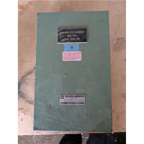 Vintage Centerless Grinder 20A 208V 30 Fuji Automatic Starter