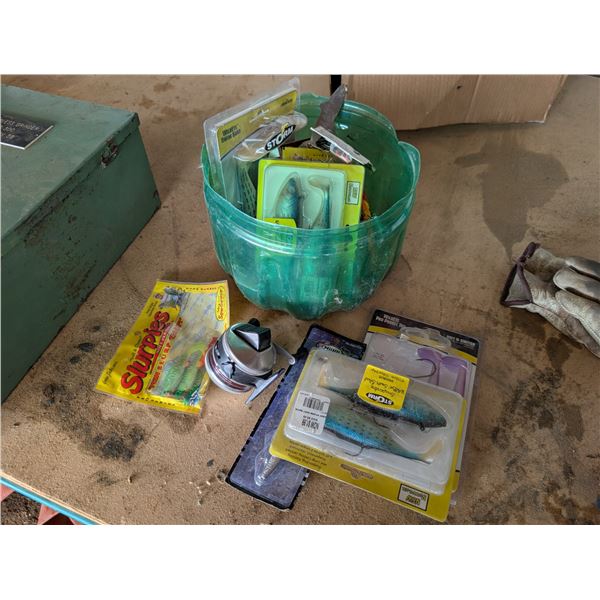 Lot of Fish Hooks/Fishing related Items