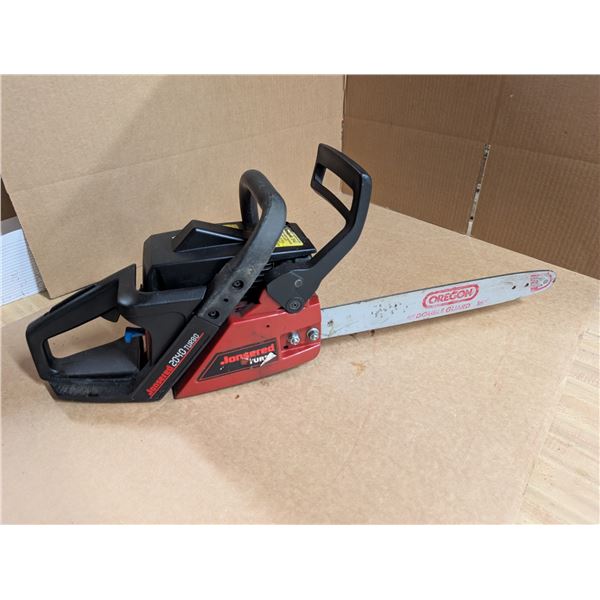 Oregon Double Guard 16" Jonnsered 2040 Turbo Chain Saw (Needs Tune Up/Not tested)