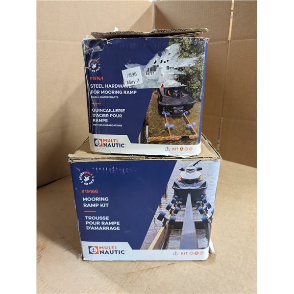(2) Mooring Multi Nautic Ramp Kits (Info Shown on Boxes)