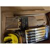 Image 5 : Box of Misc. Tools (Saw, 5pc Titanium Coated File Set, and etc.)