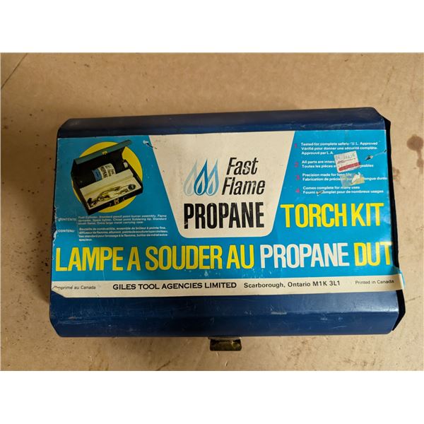 Fast Flame Propane Torch Kit (Propane Bottle Full)