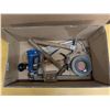 Image 1 : Box of Misc. Tools (Hammer, Saw, and etc.)