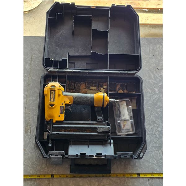 Dewalt nailgun and case- untested