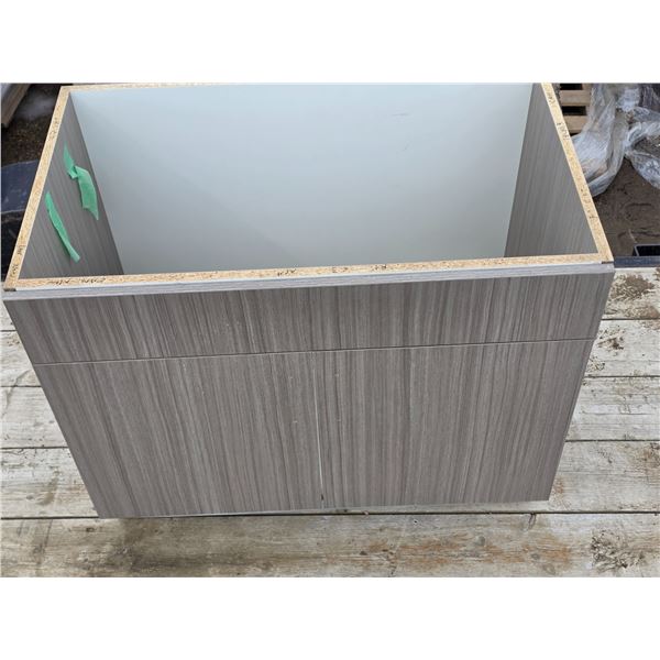 Jasper vanity fully assembled- 30" by 31"H- with handles- conditions vary