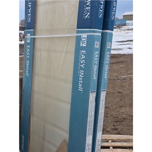 2 Interior doors easy install- 32" by 80"H