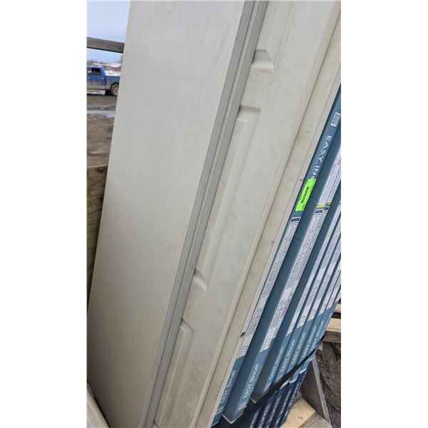 4 various doors- sizes vary- most are 32" by 80"