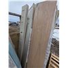Image 3 : 7 various closet doors- sizes vary- most are 16" by 80"
