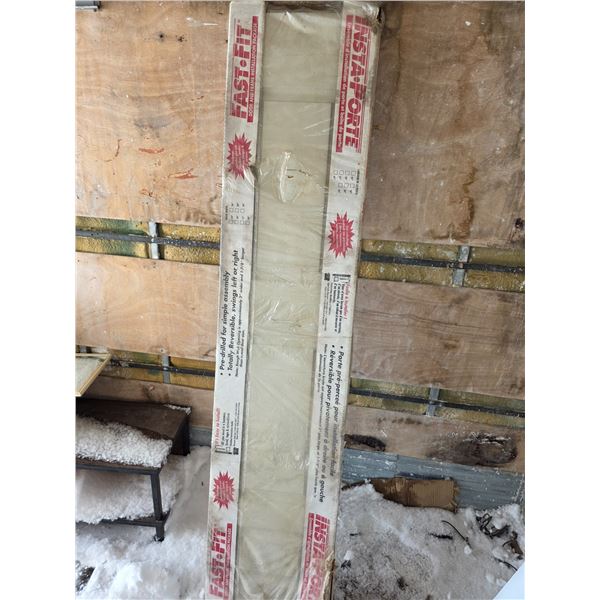 Door and a frame-new-18" by 80"H- conditions vary