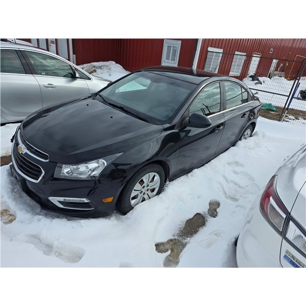 2015 CHEV CRUZE LT TURBO- VIN: 1g1pc5sb6f7276547