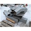 Image 1 : Lot of Galvanized Vent Blocks/Pipes As Shown