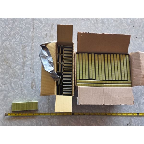 2 boxes of staples