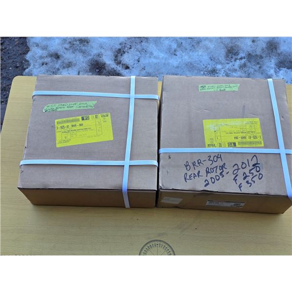 2 Ford 2005-2012 rear brake rotors- brand new