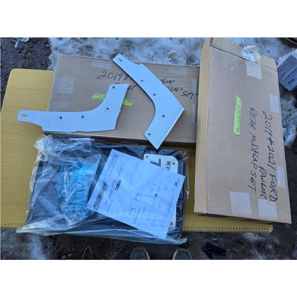 Ford ranger mud flap sets- front and back- 2019-2021