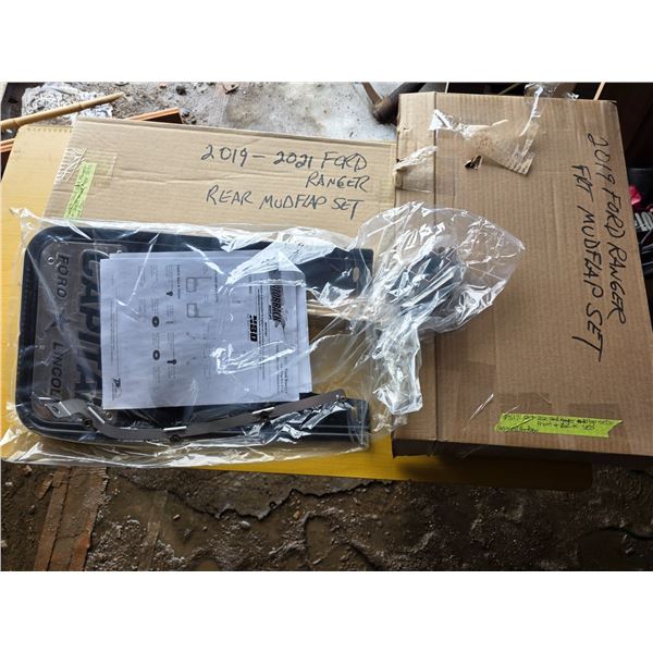 Ford ranger mud flap sets- front and back- 2019-2021
