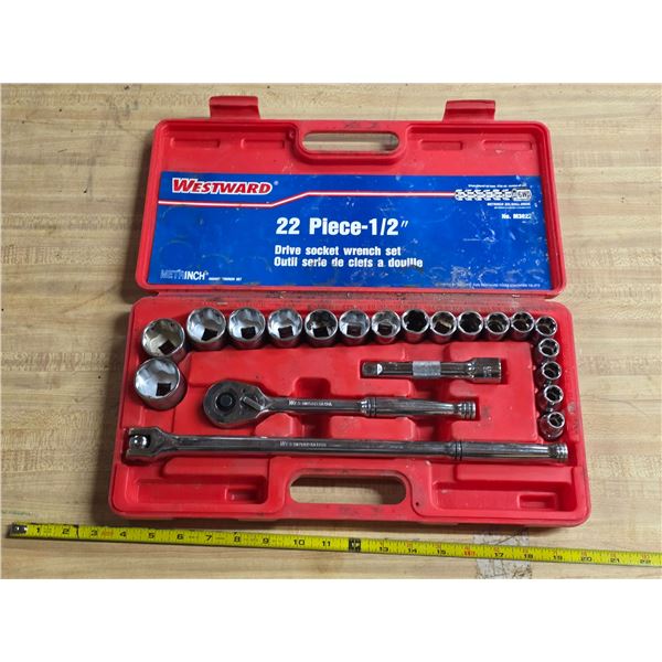 1/2 Westward socket set- complete