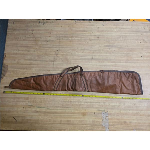 Leather gun case- 40"L