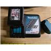 Image 4 : Makita cordless oscolating tool with battery and charger- works good- and dewalt tool case
