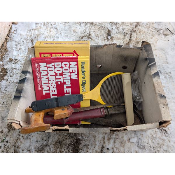 Box of Misc. Tools/Tool Related Items as Shown