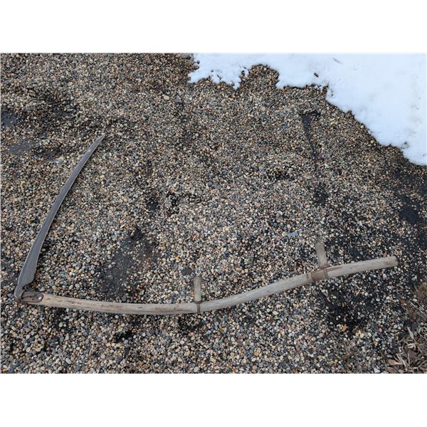 Vintage 2 Handle Scythe