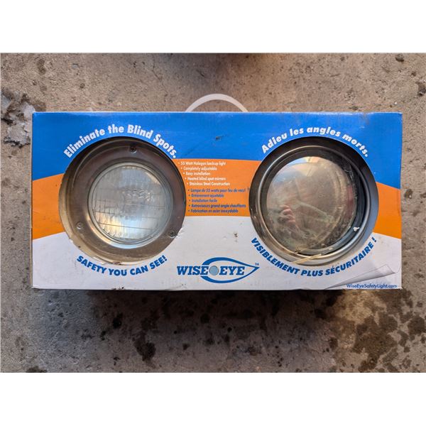 NIB Wise Eye 55 Watt Halogen Backup Headlights