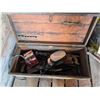 Image 2 : Vintage (2) Handle Storage Box w/ misc. Tool Related Items