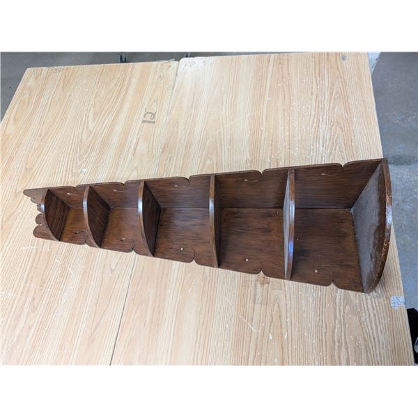 6 Tier Corner Wall Shelf 40"