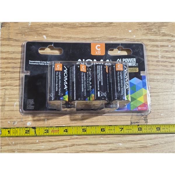 Noma type C batteries-new