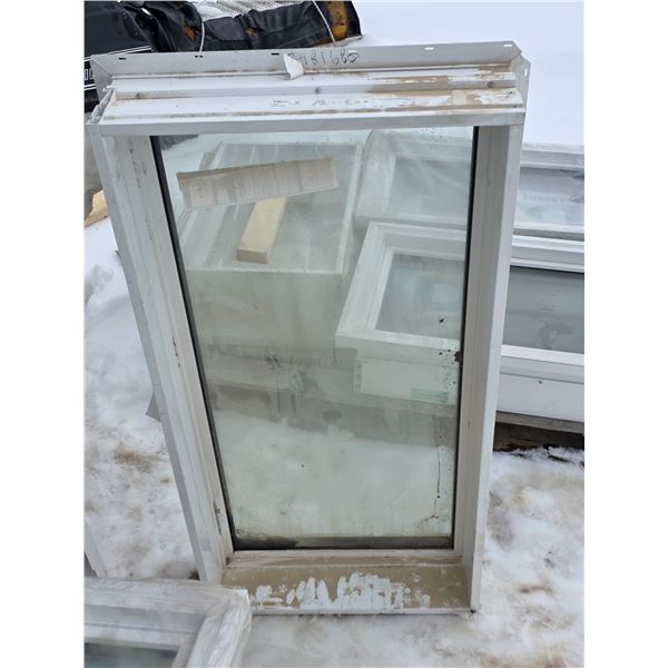 Commercial/ housing window- 26" by 52"H- some damage