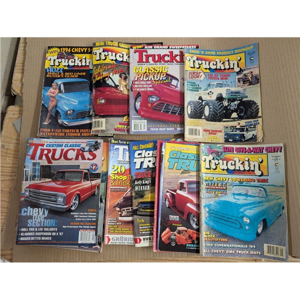 Lot of Various Monster Truck/Truck Magazines